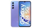 Samsung Galaxy A34 5G (Awesome Violet, 8GB, 128GB Storage)