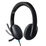 Logitech H540 Stereo Wired On Ear Headphones, Black - Image 3