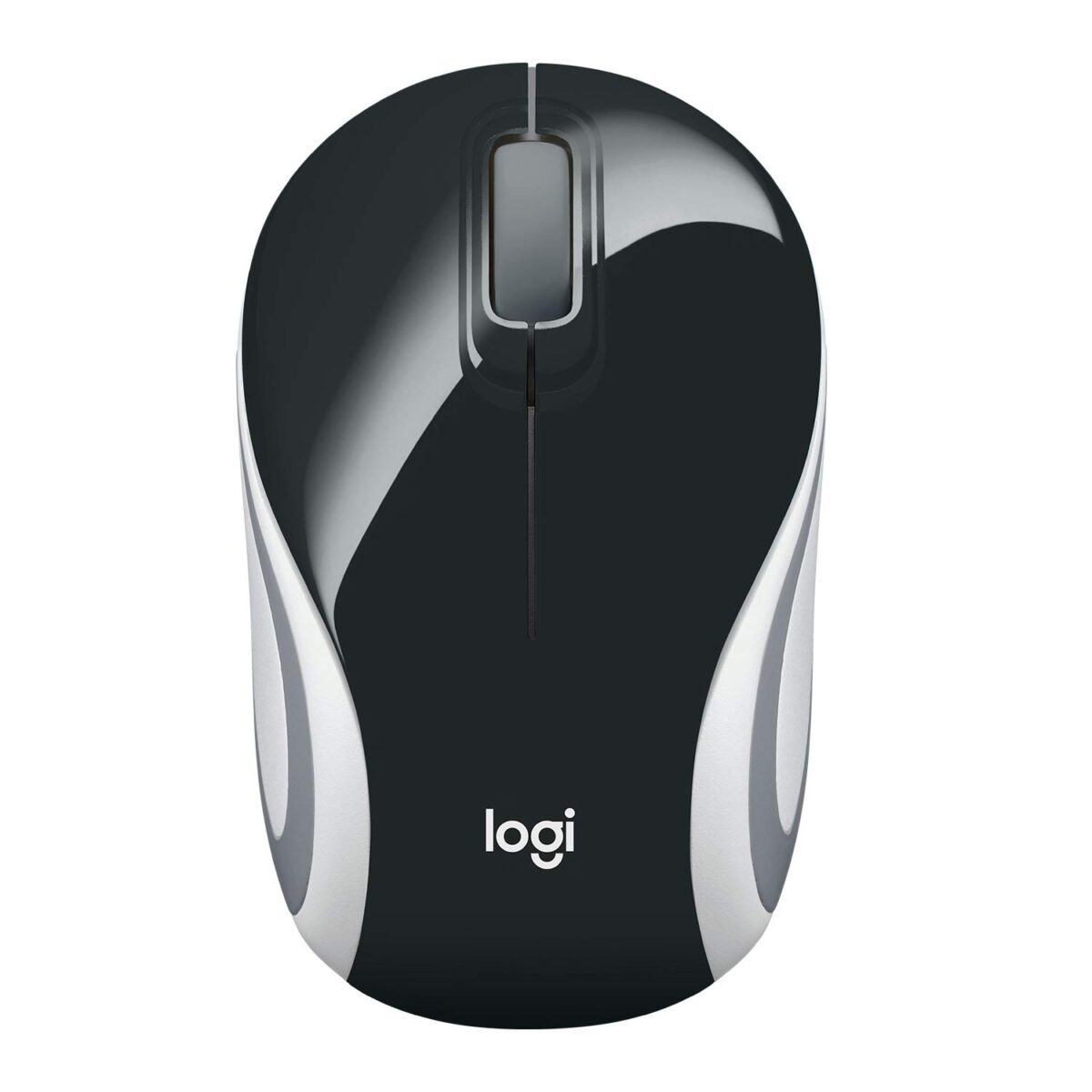 Logitech M187 Ultra Portable Wireless Mouse, Black - Image 1