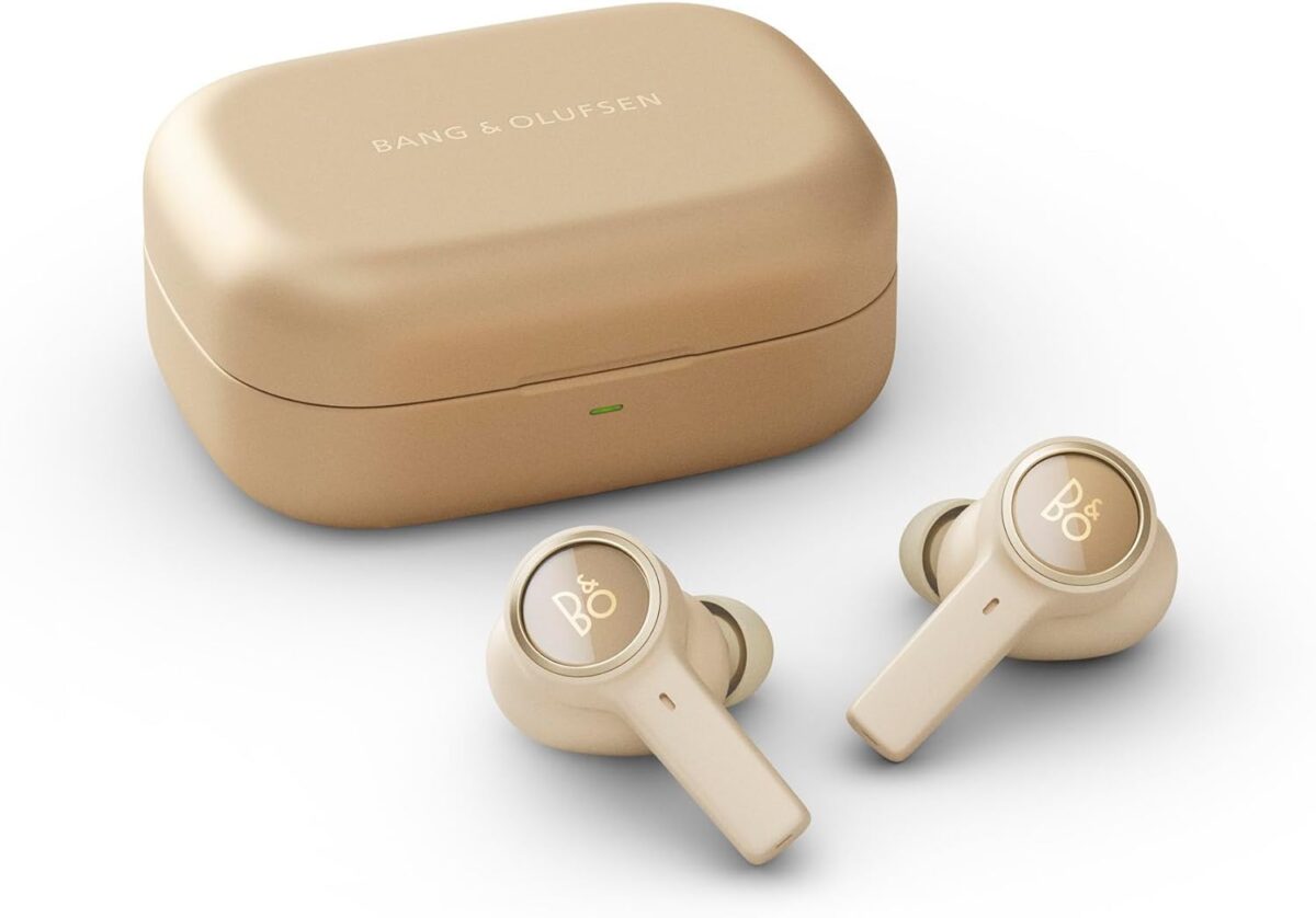 Bang & Olufsen Beoplay EX - Wireless Bluetooth Earphones with Microphone, Gold Tone - Image 2