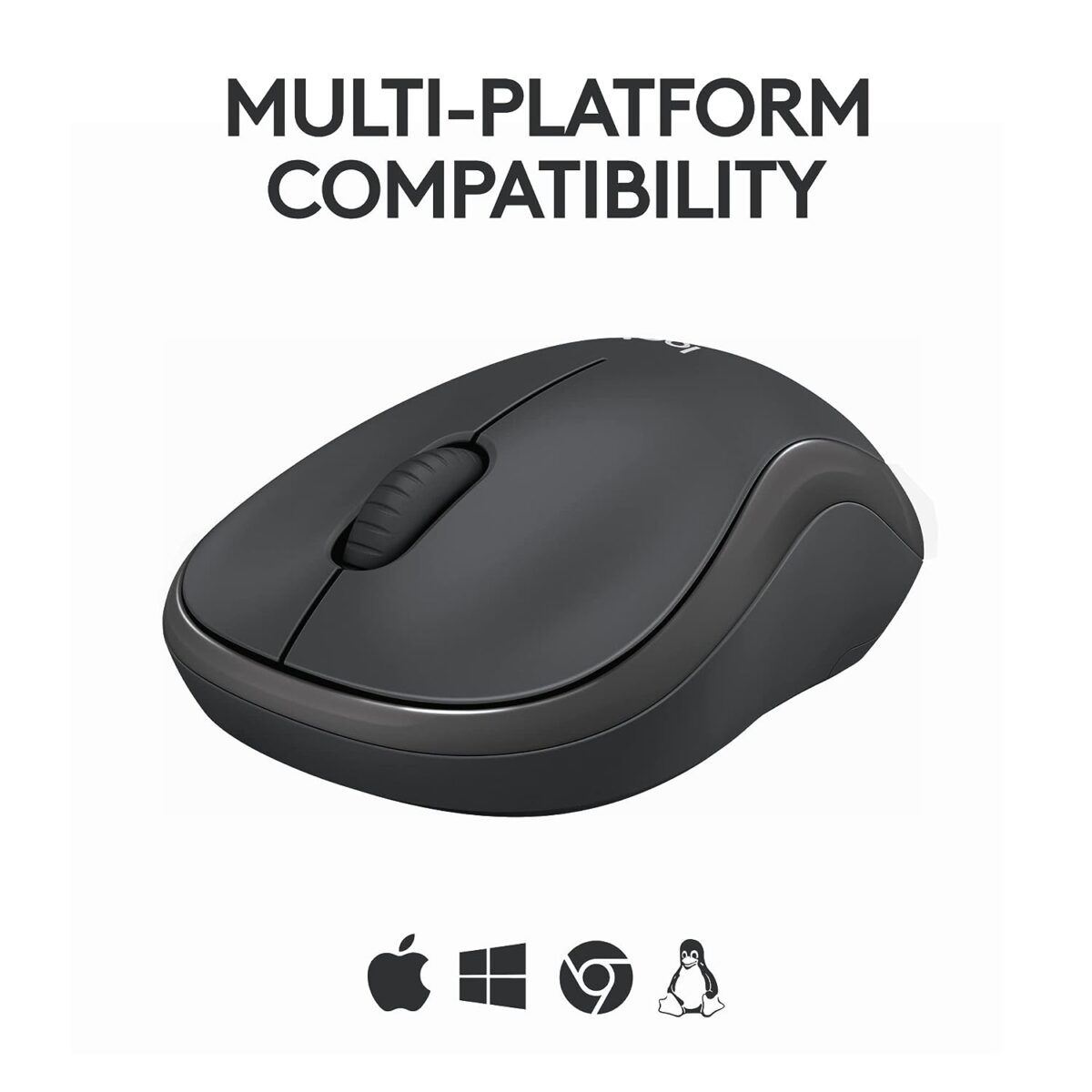 Logitech M240 Silent Bluetooth Mouse, Graphite - Image 4