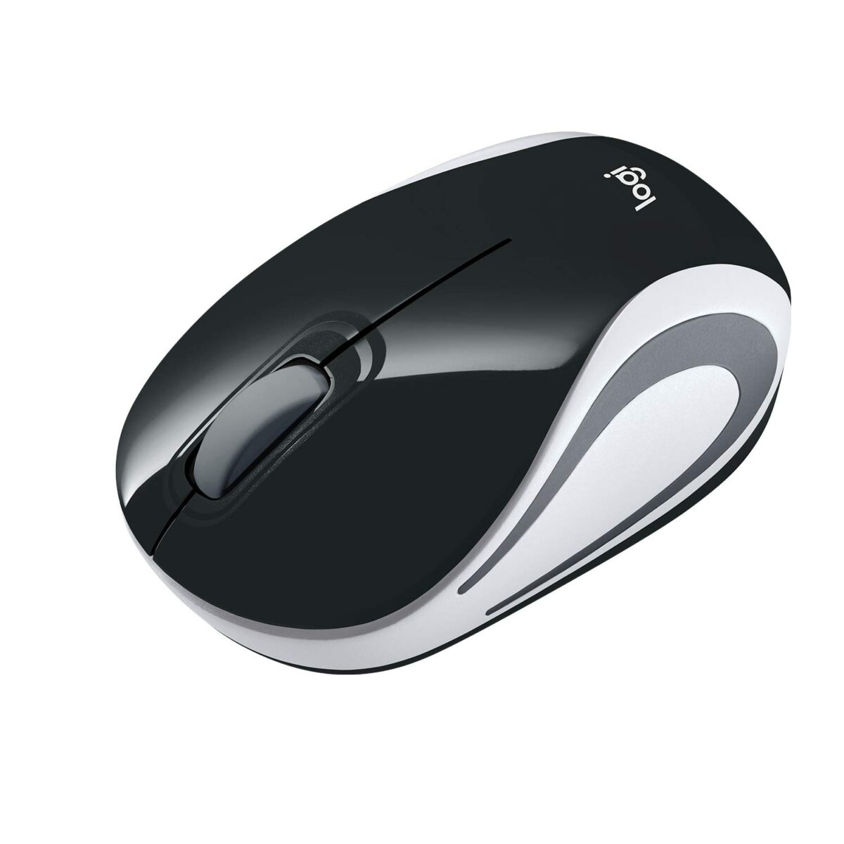 Logitech M187 Ultra Portable Wireless Mouse, Black - Image 3