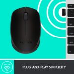 Logitech M171 Wireless Mouse- Black - Image 3