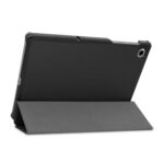 Smart Trifold Hard Back Flip Case Cover for Lenovo Tab M10, Black - Image 3