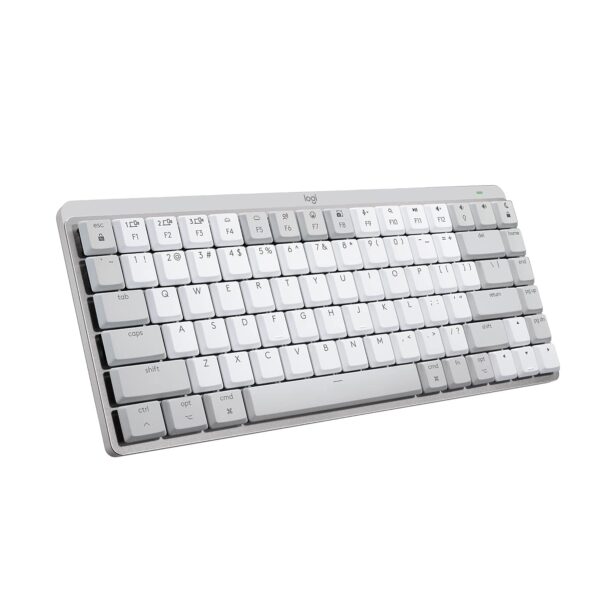 Logitech Mx Mechanical Mini Wireless Illuminated Keyboard, Pale Grey