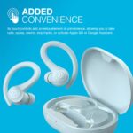 JLab Go Air Sport True Wireless Earbuds, Light Blue - Image 2