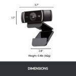 Logitech C922 Pro Stream Webcam, , Black - Image 5