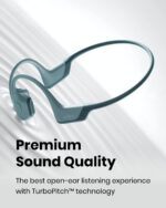 SHOKZ OpenRun Pro - Premium Bone Conduction On Ear Bluetooth Sport Headphones ,Blue - Image 4