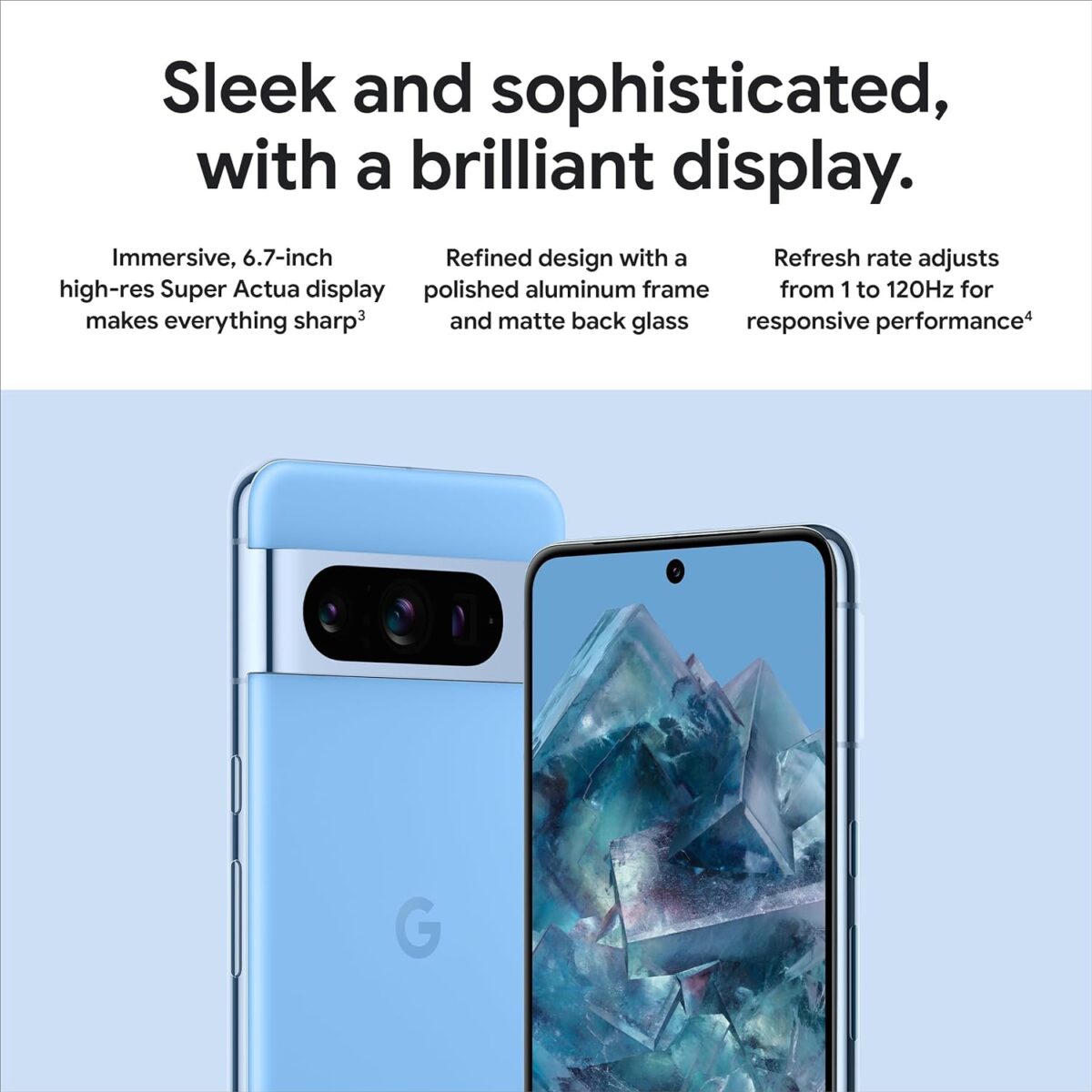 Google Pixel 8 Pro Mobile, Bay - Image 6