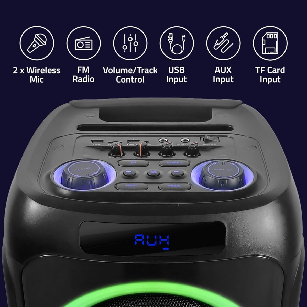 Artis BT916 120W Wireless Bluetooth Party Speaker - Image 2