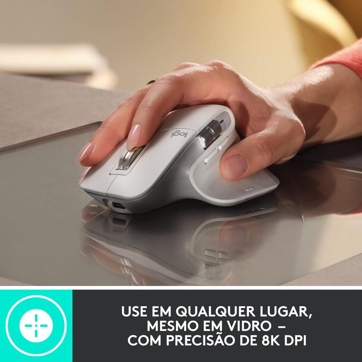 logitech MX Master 3S Rechargeable Wireless Laser Performance Mouse - Image 5