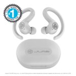 JLab JBuds Air Sport True Wireless Bluetooth Earbuds, White - Image 3