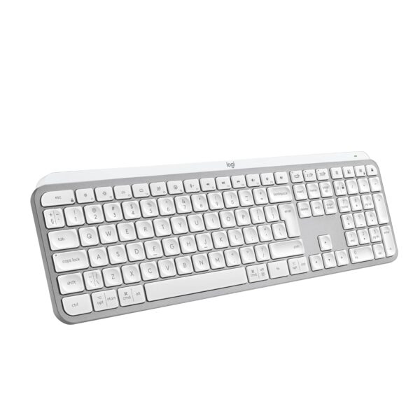 Logitech MX Keys S Wireless Keyboard, Pale Grey