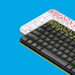 Logitech MK240 Nano Wireless USB Keyboard and Mouse Set, Black/Chartreuse Yellow - Image 4