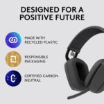 Logitech Zone Vibe 100 Lightweight Wireless Over-Ear Headphones, Graphite - Image 3