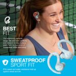 JLab Go Air Sport True Wireless Earbuds, Light Blue - Image 3