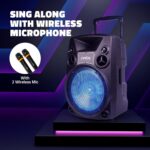 Artis BT918 12 Inch Karaoke Bluetooth PA System Portable Trolley Speaker - Image 3
