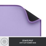 Logitech Desk Mat - Studio Series, Multifunctional Large Desk Pad, Lavender - Image 6