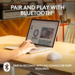Logitech M240 Silent Bluetooth Mouse, Off-white - Image 6