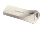 Samsung Bar Plus 64GB - 200MB/s USB 3.1 Flash Drive Champagne Silver