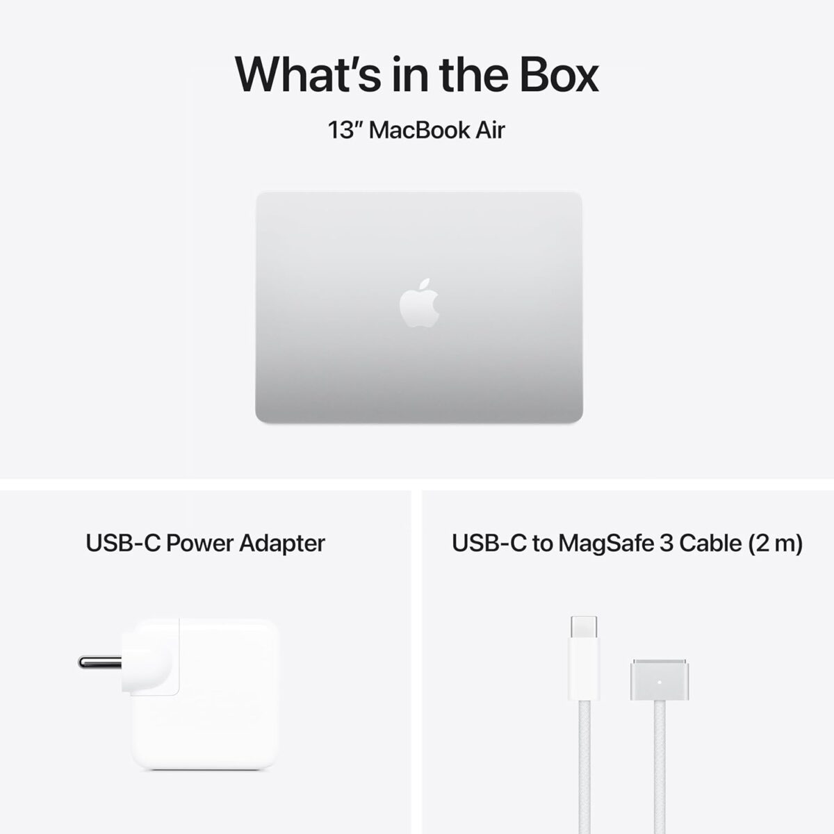 MacBook Air (13-inch, Apple M4 chip 16GB/256GB) - Silver - Image 2