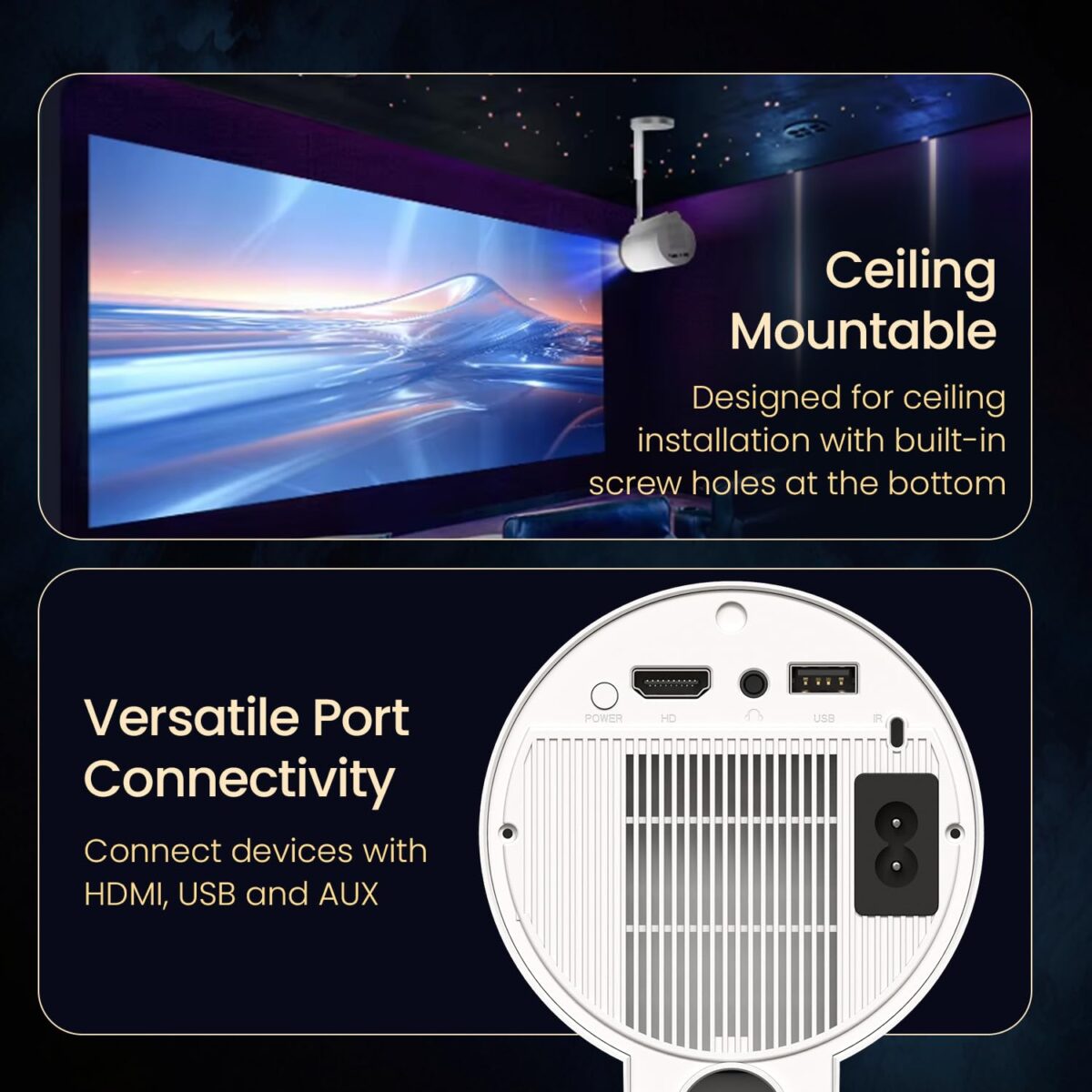 Portronics Beem 520 Smart LED Projector - Image 3