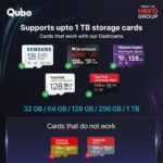 Qubo Car Dash Cam 3k (Front) - Image 4
