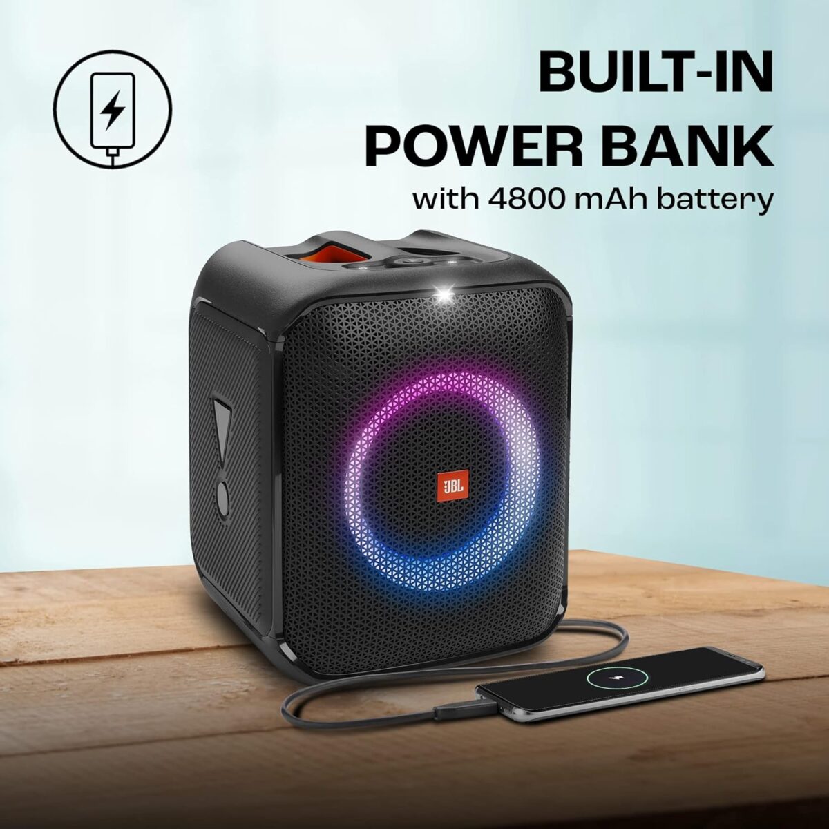 JBL Party box Encore Essential Portable Bluetooth Party Speaker 100W - Image 3
