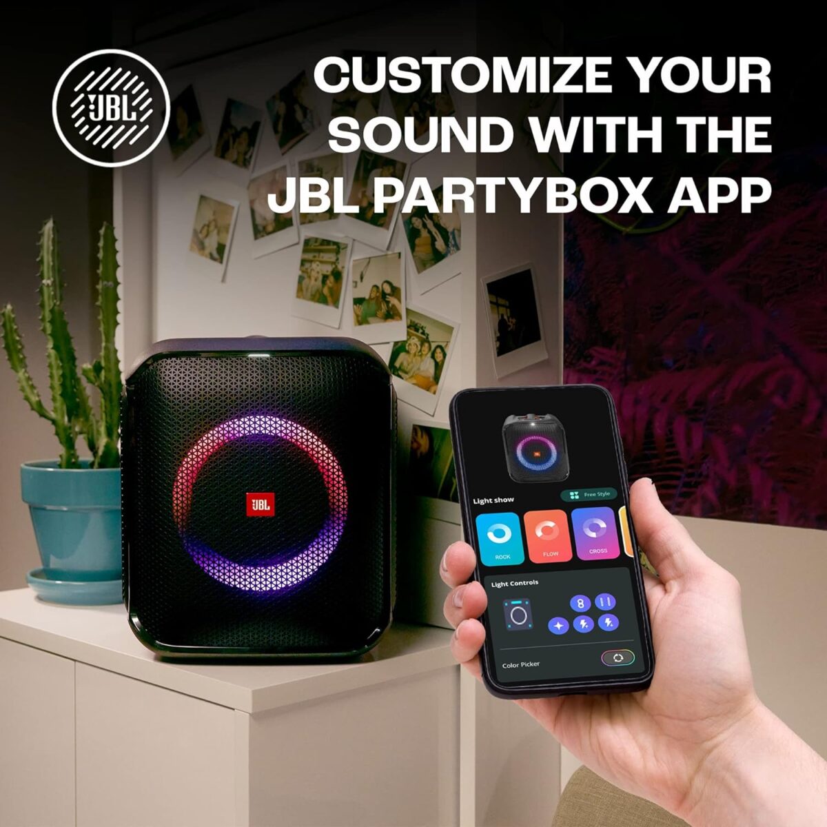 JBL Party box Encore Essential Portable Bluetooth Party Speaker 100W - Image 4