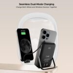 Boat Energyshroom PB330 10000 mAh Magnetic Wireless Power Bank - Image 2