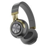 HAMMER Bash 2.0 Over The Ear Wireless Bluetooth Headphones with Mic-(Grey)