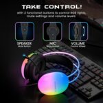 HAMMER Blaze Wired Over Ear Gaming Headset (cyan) - Image 4