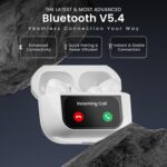 HAMMER Screen TWS, ANC (32dB), Smart Touch Display True Wireless Buds, Type-C (White) - Image 3