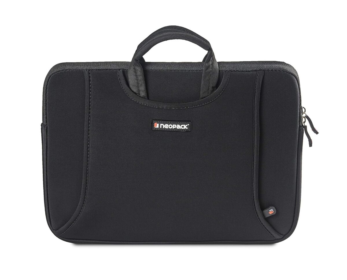 Neopack Handle Sleeve/Slim Bag for All 13 Inch Laptops/MacBook Pro & Air 13.3 inch - Black - Image 1