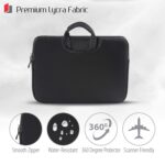 Neopack Handle Sleeve/Slim Bag for All 13 Inch Laptops/MacBook Pro & Air 13.3 inch - Black - Image 3
