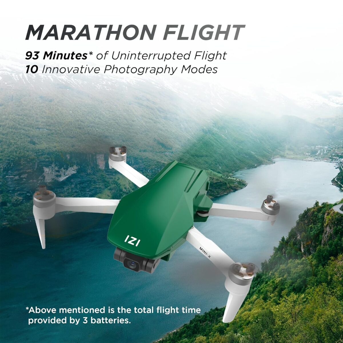 IZI Mini X Nano Fly More Combo 4K Camera Drone - Image 3