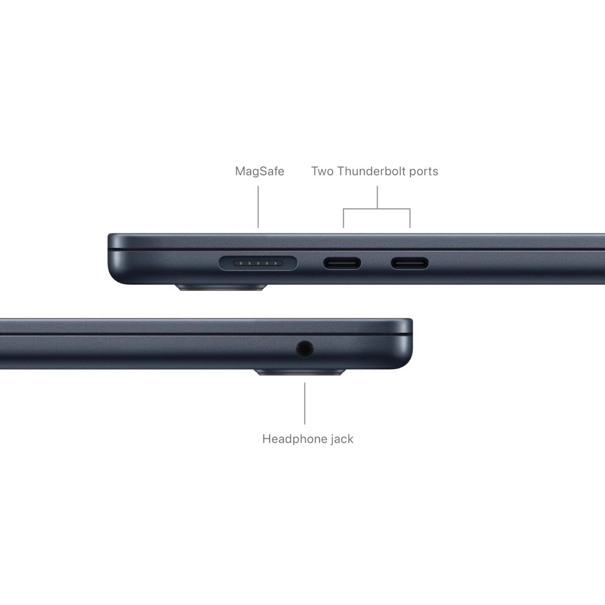 MacBook Air 15 M3 chip 16GB Unified Memory, 512GB SSD Storage-Midnight - Image 4