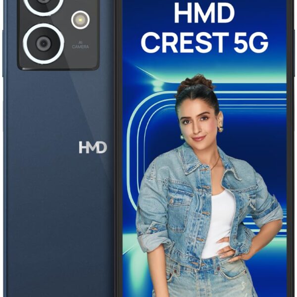 HMD Crest 5G 6GB RAM & 128GB Storage-Midnight Blue