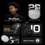 HAMMER Mini Pods True Wireless Earbuds Type-C (White) - Image 2