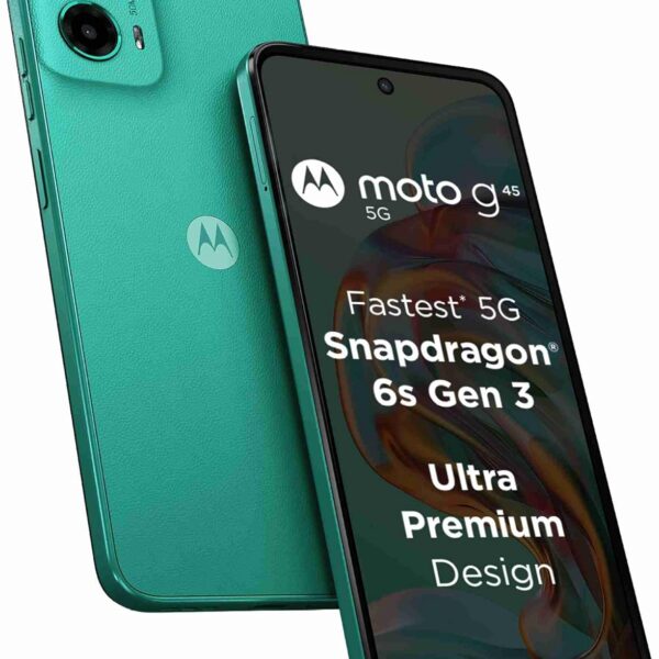 Motorola G45 5G (4GB RAM, 128GB Storage)-Brilliant Green
