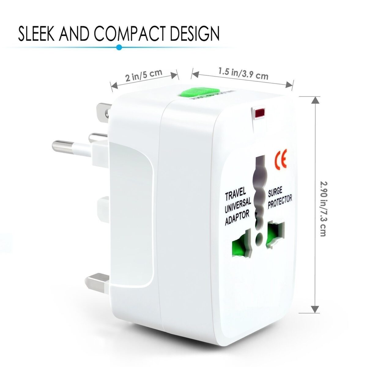 One Beat Worldwide Universal Travel Adapter (OB-201000) - Image 1