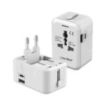 One Beat Worldwide Universal Travel Adapter with Type C, USB A Ports (OB-201000-C) - Image 2