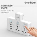 One Beat Cordless Extension Board with 3 USB Socket (OB-2023-U) - Image 3
