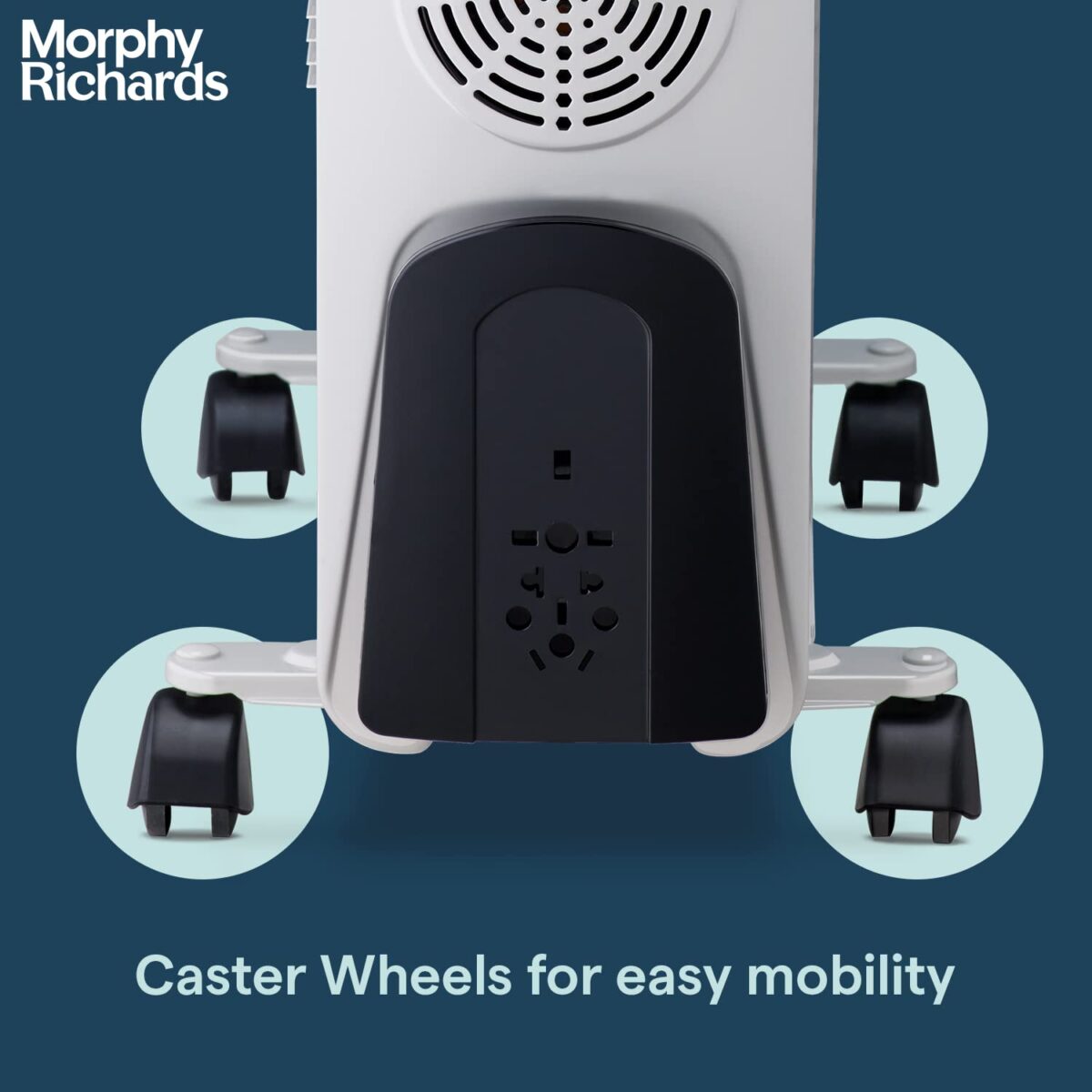 Morphy Richards OFR Room Heater (OFR 11F White/Black) - Image 3