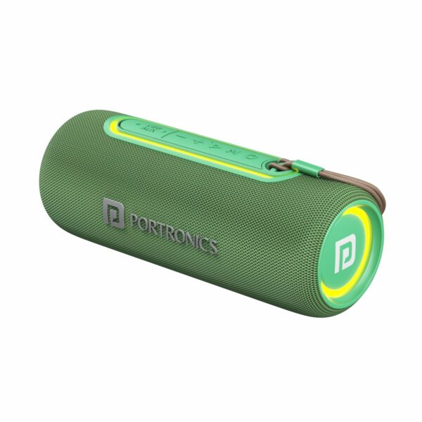 Portronics Resound 2 Bluetooth Speaker-green
