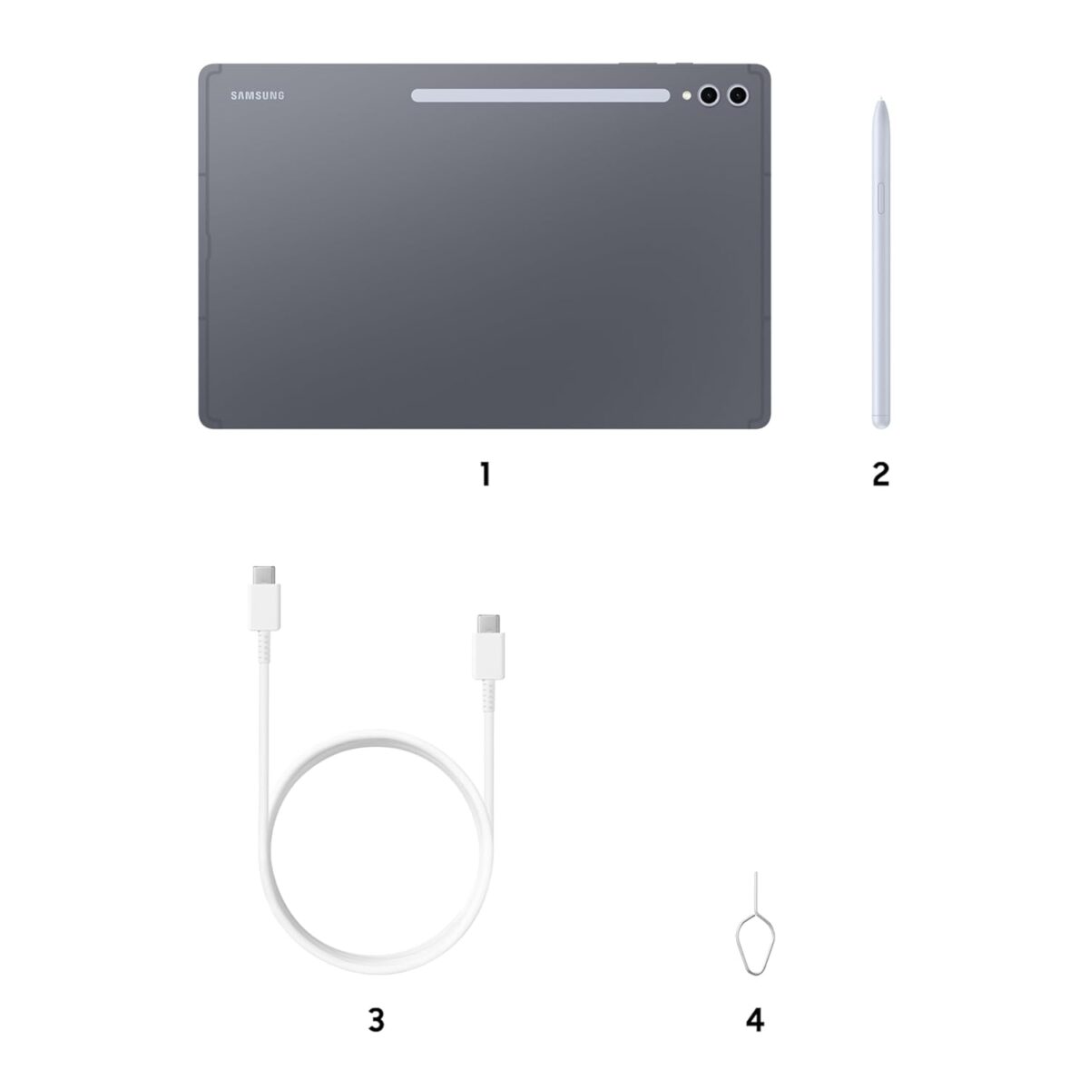 Samsung Tab S10 Ultra,S Pen in-Box 12/256GB Wi-Fi + 5G Tablet-Moonstone Gray - Image 2