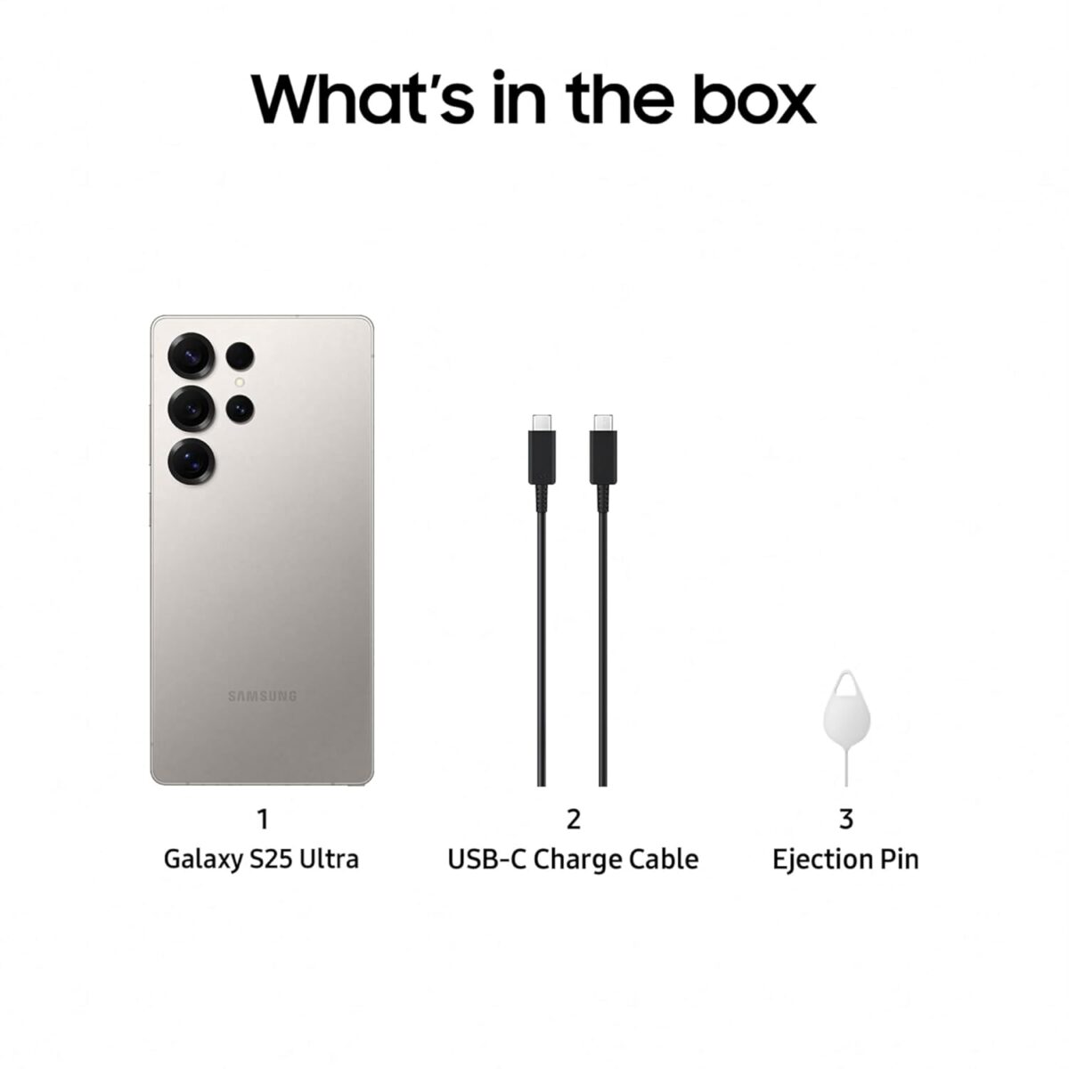 Samsung S25 Ultra (12/1TB)-Titanium Gray - Image 3