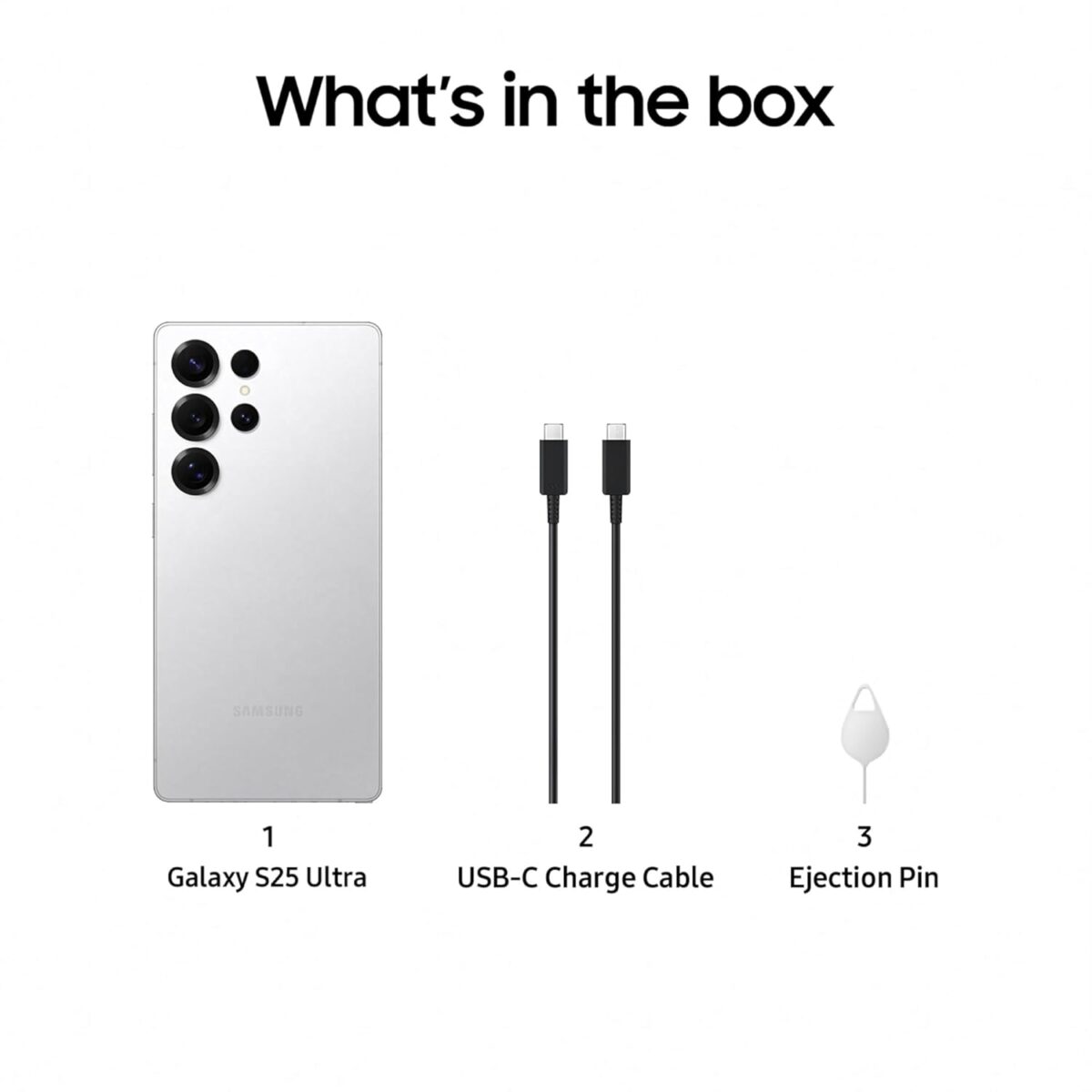 Samsung S25 Ultra (12/1TB)-Titanium Silver - Image 3