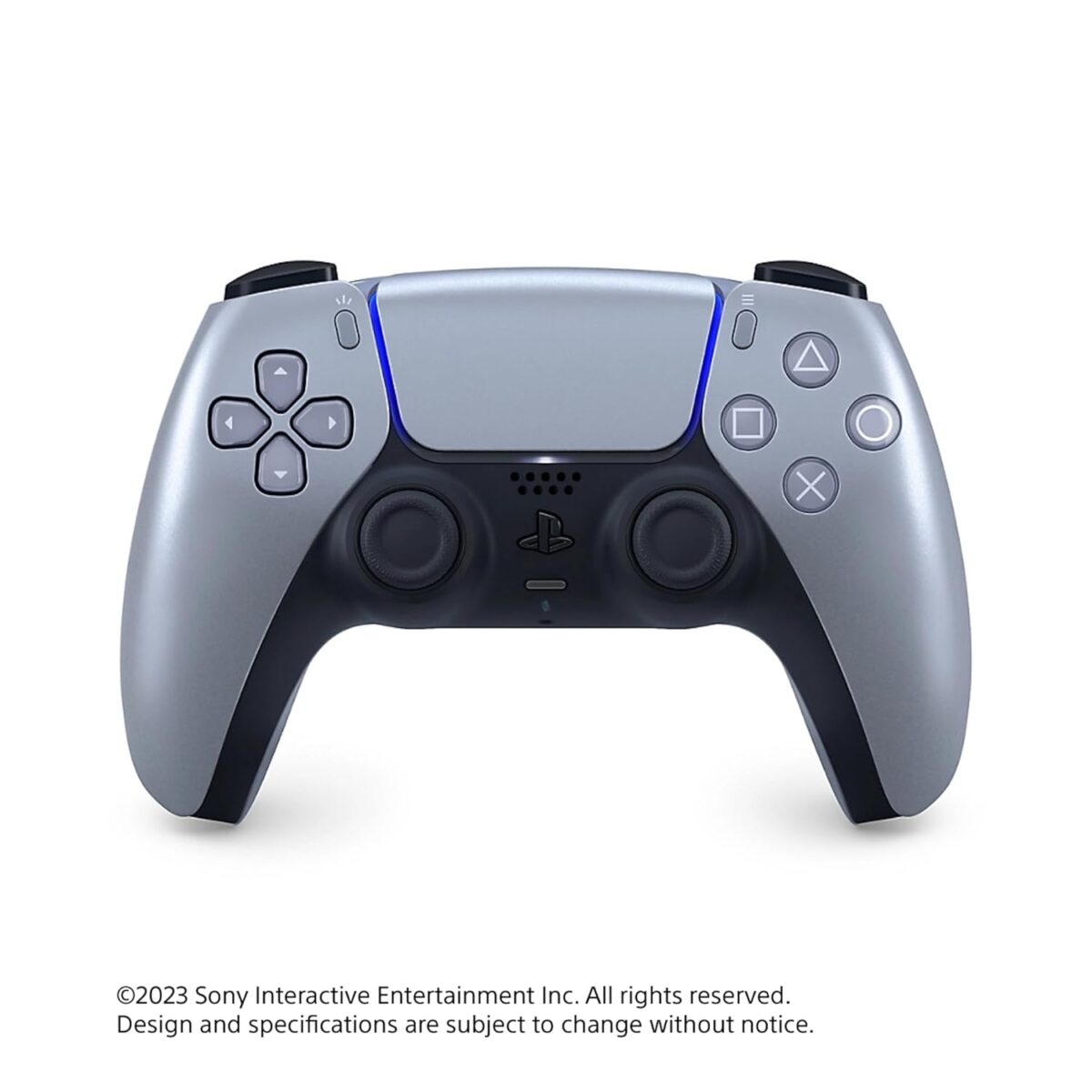 Sony DualSense PlayStation 5 Wireless Controller-Silver - Image 1