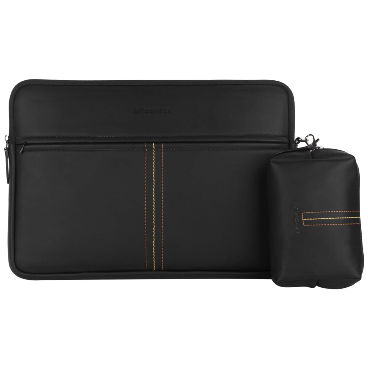 Neopack Stanley Sleeve/Slip Case with Pouch for MacBook -black - Image 1